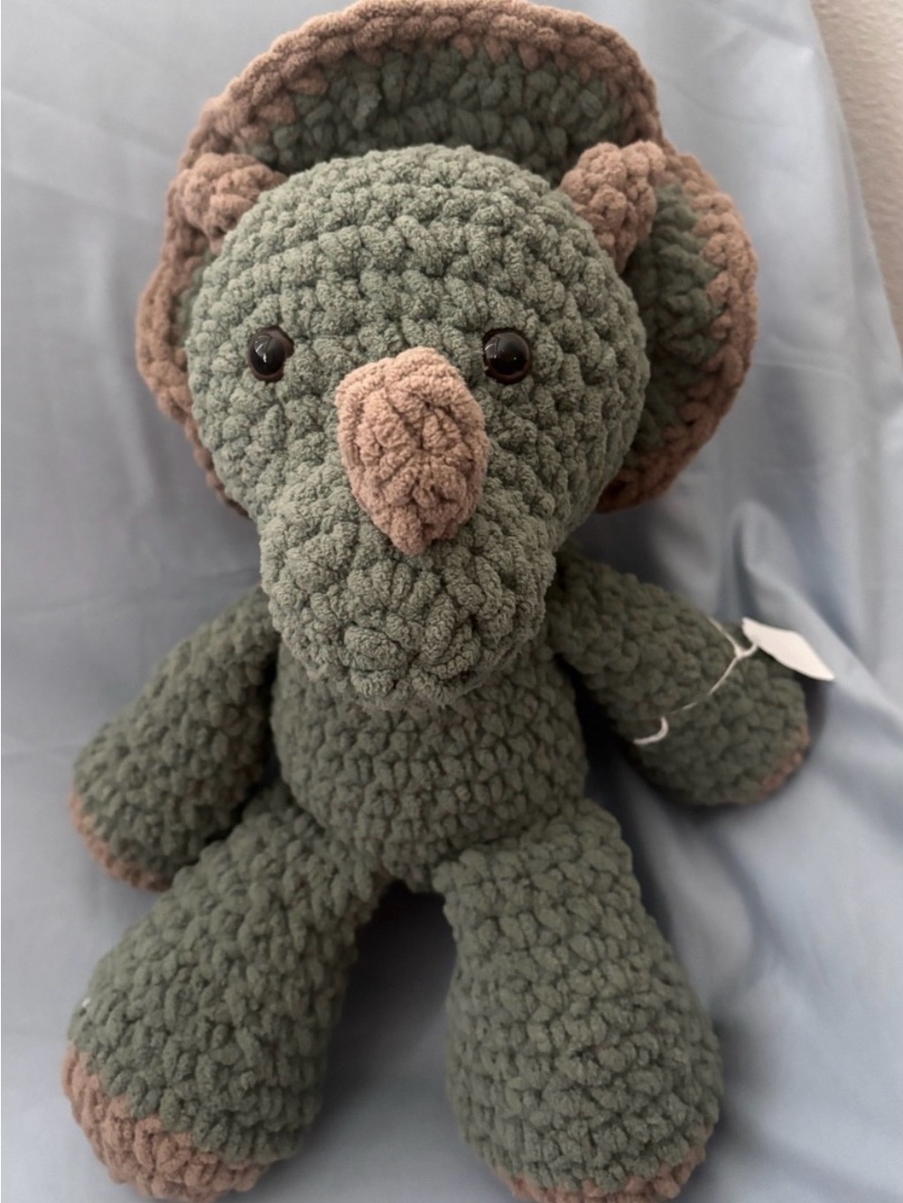 Dino 🦖 Plush Crocheted -Dinosaur Handmade Stuffed Animal Final Sale